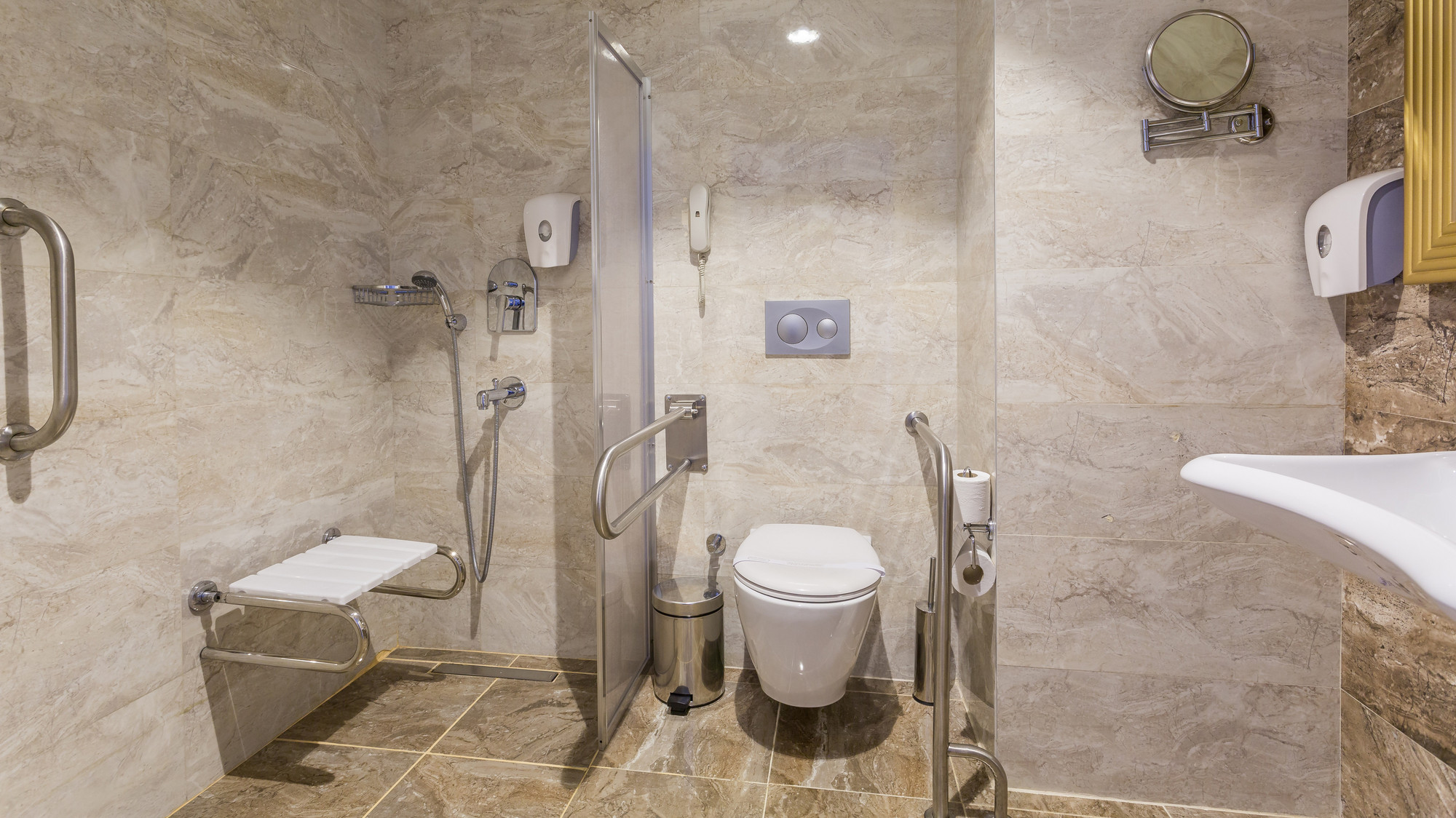 Disabled bathroom design